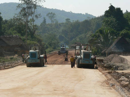 Route Chine Thailande.