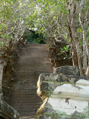 Escalier a 7 niveaux.
