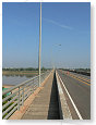 Pont de l'Amitie frontiere Laos Thailande.