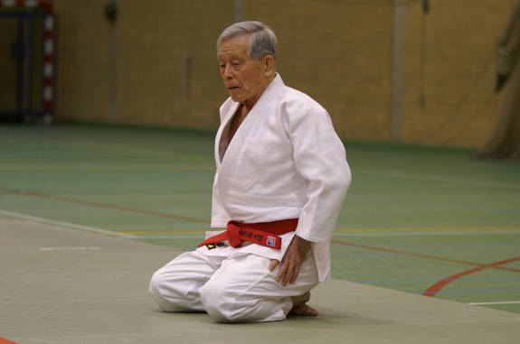 Le salut du Sensei