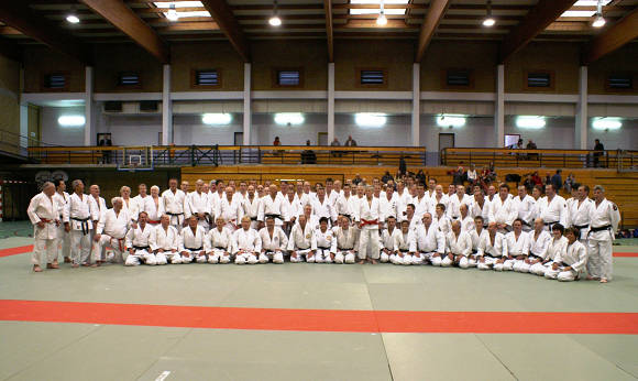 Participants au cours de Ma&icirc;tre Abe