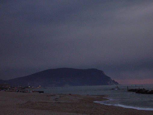 monte conero vista da porto recanati