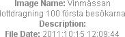 Image Name: Vinmässan lottdragning 100 första besökarna
Description: 
File Date: 2011:10:15 12:09...