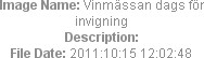 Image Name: Vinmässan dags för invigning
Description: 
File Date: 2011:10:15 12:02:48
