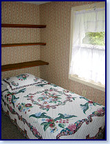 bedroom 3 quilt and curtains