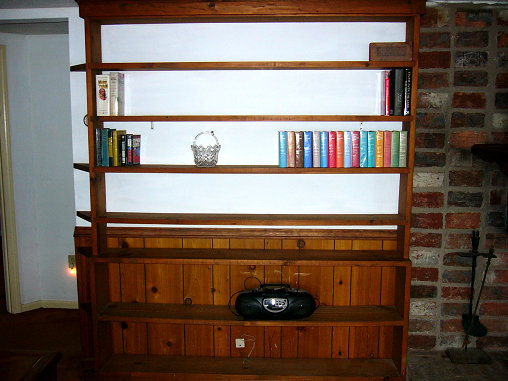 books and bookcase