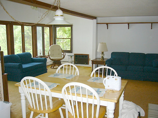 kitchen looking to living room
