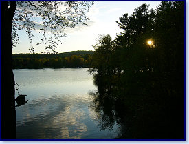 VT 002 sunset lake